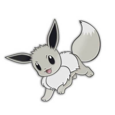 Eevee badge from the Pokémon Go Premium Collection