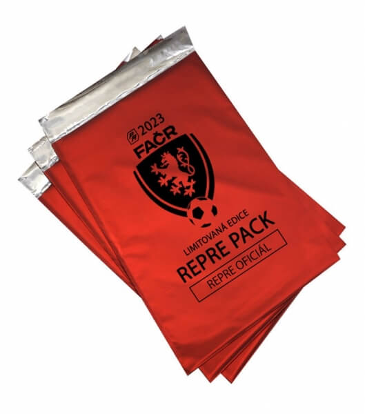 Czech national team Soccer cards - Repre pack 2023 - red