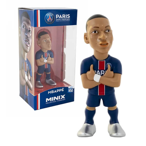 Minix Club PSG soccer Figure - Kylian Mbappé