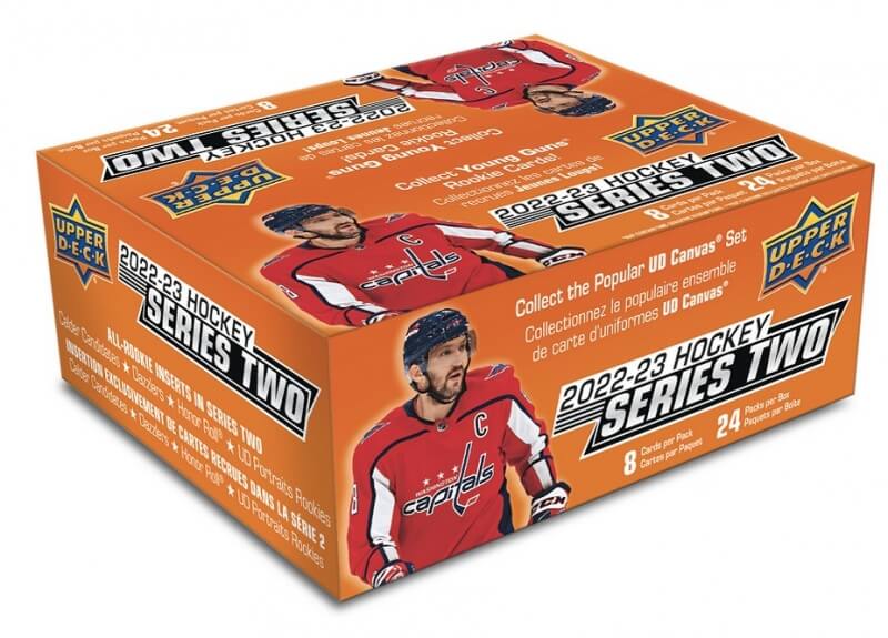 2022-23 NHL Upper Deck Series Two Retail box - hockey cards