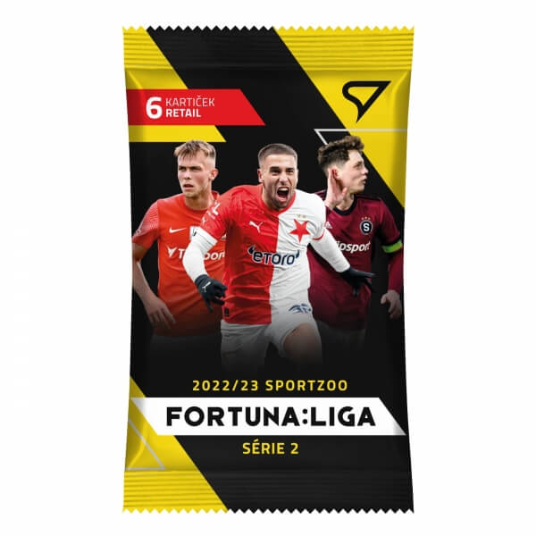 Soccer cards Fortuna Liga 2022-2023 Retail pack 2nd series