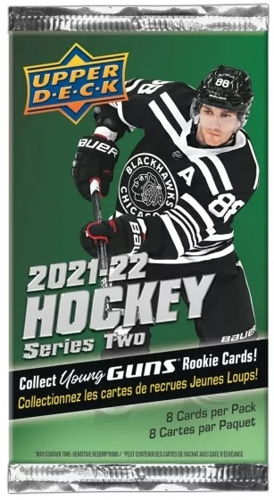 2021-22 NHL Upper Deck Series Two Gravity pack - hockey cards