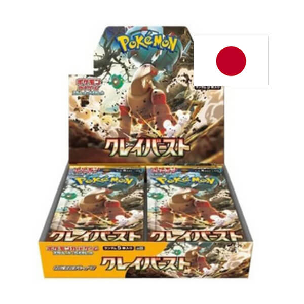 Pokémon Clay Burst Booster Box - Japanese
