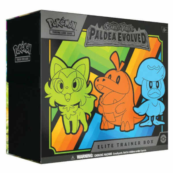 Pokémon Paldea Evolved Elite Trainer Box - Pikachu - 2nd quality