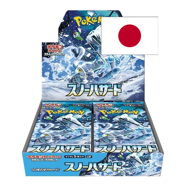 Pokémon Snow Hazard Booster Box - Japanese
