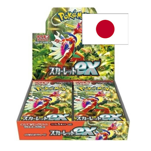 Pokémon Scarlet & Violet - Scarlet EX Booster Box - Japanese