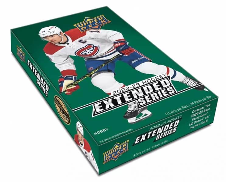 2022-2023 NHL Upper Deck Extended Series Hobby Box - hockey cards
