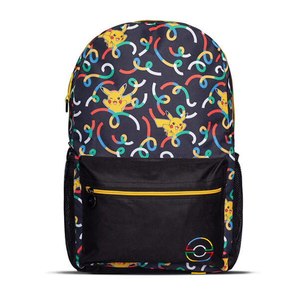 Pokémon Backpack Pikachu - cheerful with confetti
