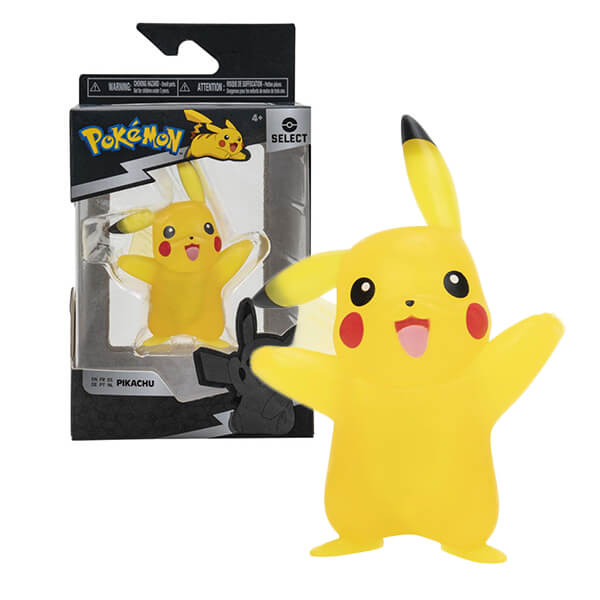 Pokémon action figure Pikachu - translucent - 7,5 cm