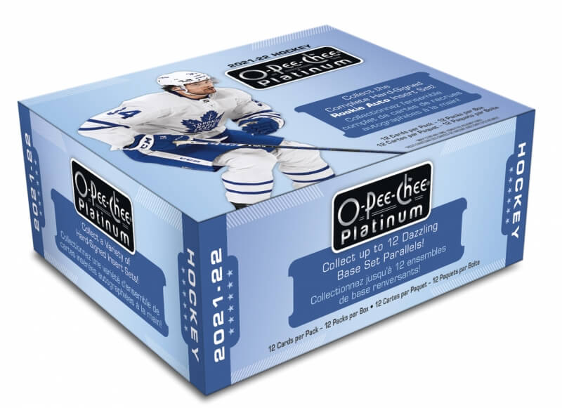 2021-2022 NHL UD O-Pee-Chee Platinum Hobby Box - hockey cards
