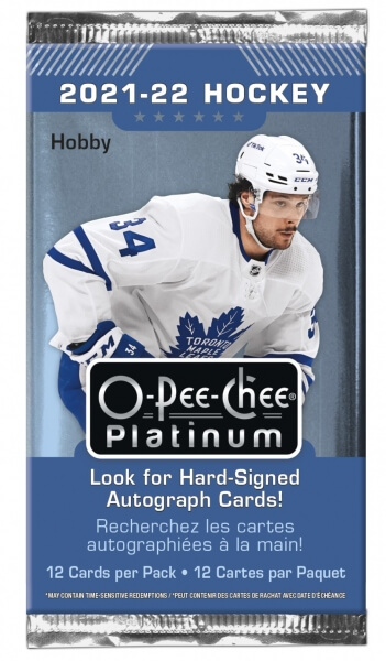 2021-2022 NHL UD O-Pee-Chee Platinum Hobby Pack - hockey cards