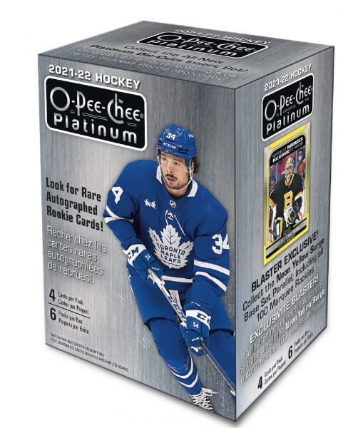 2021-2022 NHL UD O-Pee-Chee Platinum Blaster Box - hockey cards