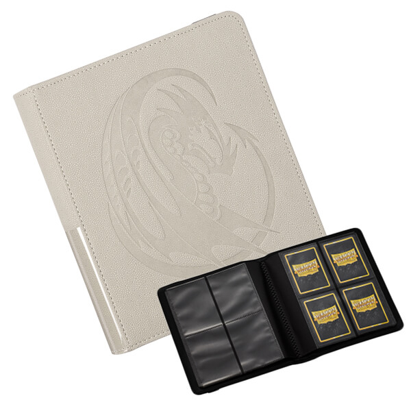 Dragon Shield - Card Codex Portfolio A5 for 160 cards Ashen White