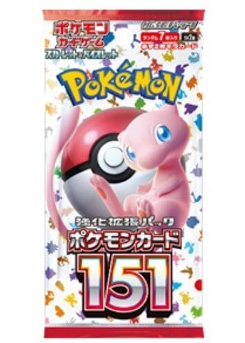 Pokémon Cards 151 Booster - Japanese