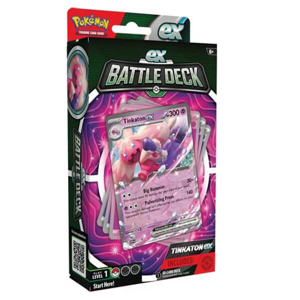 Pokémon Tinkaton ex Battle Deck - ready-made deck for beginners