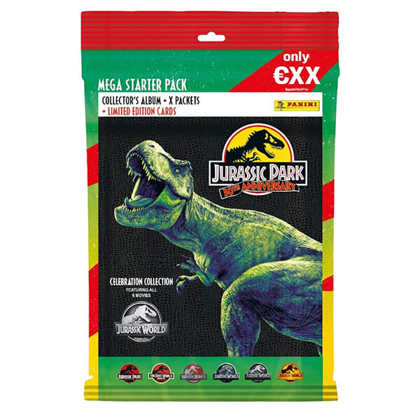 Jurassic Park - 30th Anniversary Collector's Cards - Starter pack