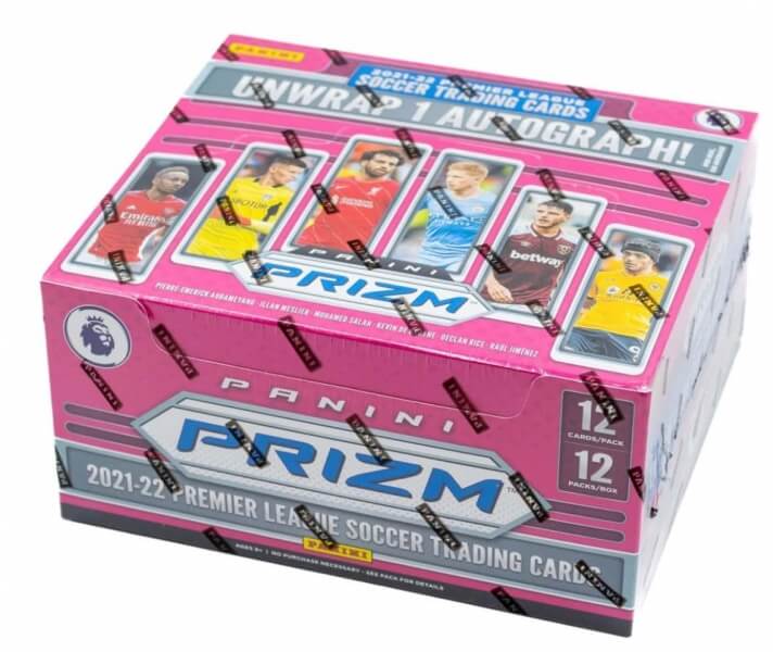 2021-2022 Panini Prizm Premier League Hobby Box - football cards