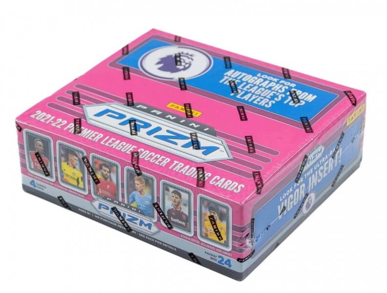 2021-2022 Panini Prizm Premier League Retail Box - Football Cards