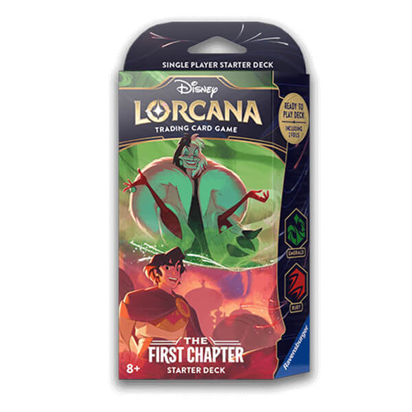 Disney Lorcana TCG: The First Chapter - Starter Deck - Emerald and Ruby