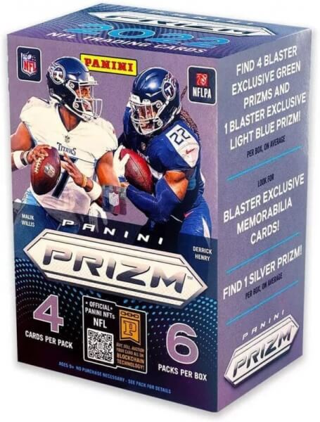 2022 NFL Cards Panini Prizm Football - Blaster Box