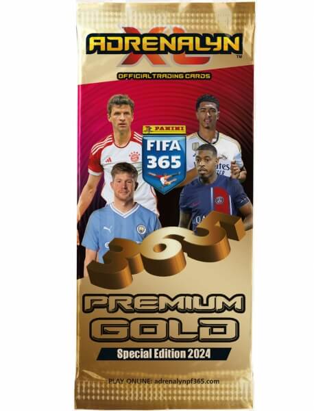 Panini FIFA 365 2023/2024 soccer cards - premium gold pack