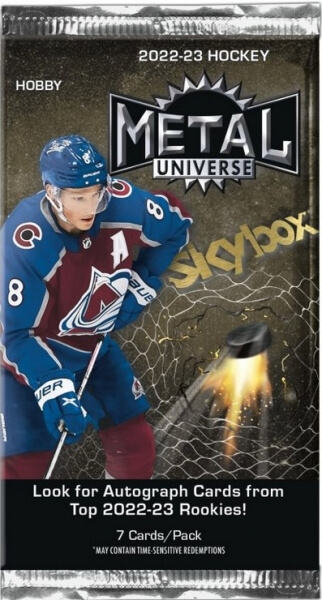 2022-2023 NHL UD Skybox Metal Universe Hockey Hobby Pack
