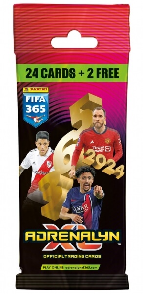 Soccer cards Panini FIFA 365 2023/2024 Adrenalyn - Fat Pack