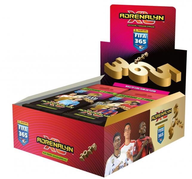 Soccer cards Panini FIFA 365 2023/2024 Adrenalyn - Fat Pack Box