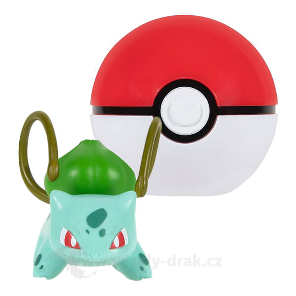 Pokémon Clip and Go Poké Ball - Bulbasaur Figure