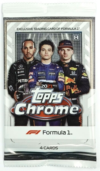 2021 Topps Chrome F1 Formula 1 Hobby Lite package