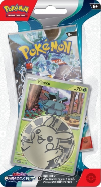 Pokémon Paradox Rift Check Lane Blister - Pineco