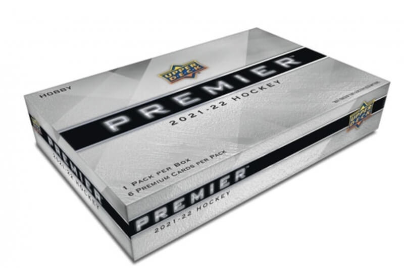 2021-2022 NHL Upper Deck Premier hobby box - hockey cards
