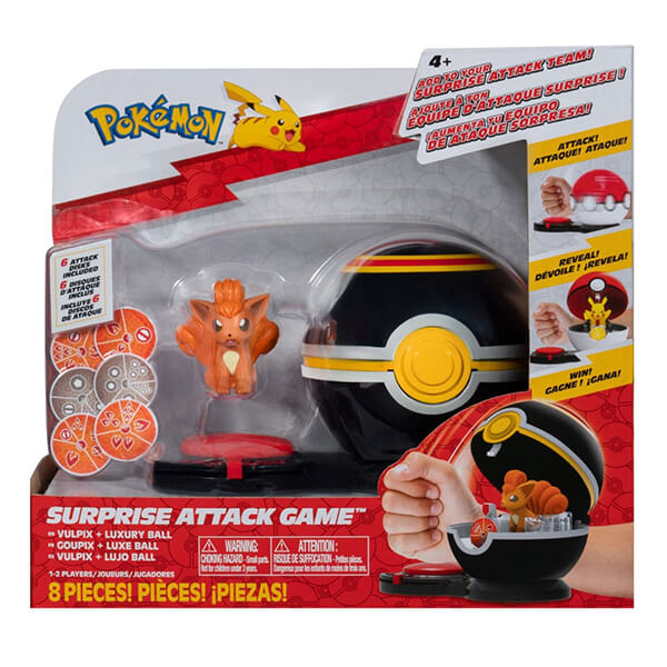 Pokémon Figure Battle - Surprise Attack Game - Vulpix