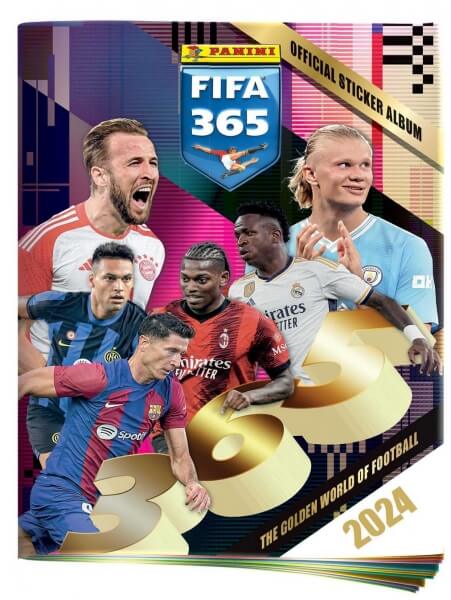 Soccer sticker album Panini FIFA 365 2023/2024 Adrenalyn