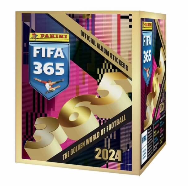 Soccer Stickers Panini FIFA 365 2023/2024 Adrenalyn - box of 36 packs