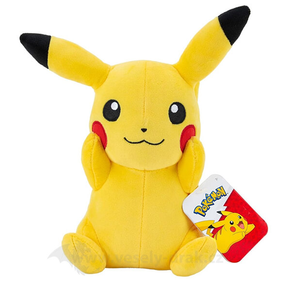 Pokémon plush Pikachu (sitting) 20 cm