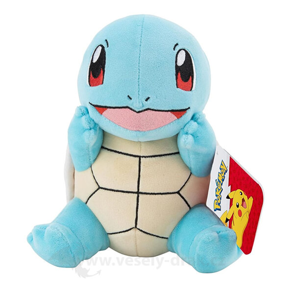 Pokémon plush Squirtle (sitting) 20 cm