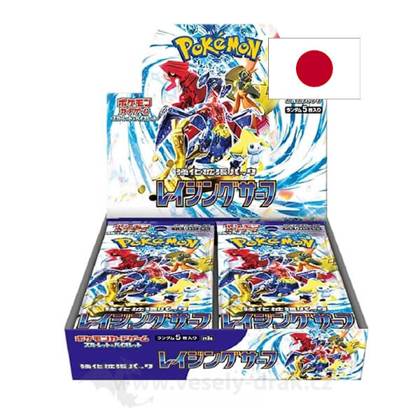 Pokémon Scarlet and Violet Raging Surf Booster Box - Japanese