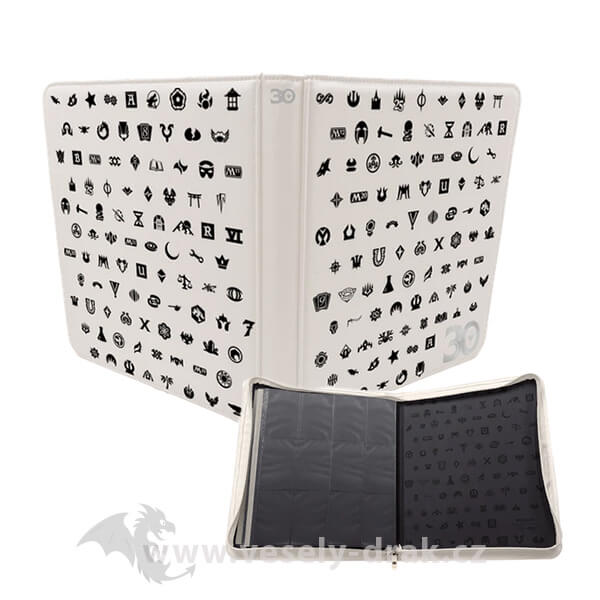 Ultra Pro 12-Pocket Zippered Pro-Binder Card Album - Magic 30th Anniversary