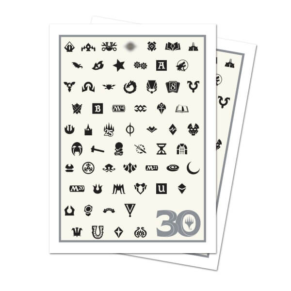 Magic 30th Anniversary card sleeves - 105 pcs