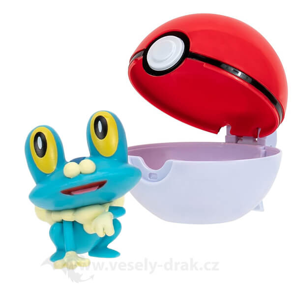 Pokémon Clip and Go Poké Ball - Froakie Figure