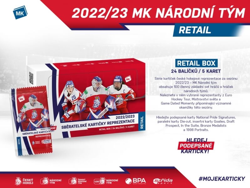 Hockey cards national team 2022/2023 - Retail box
