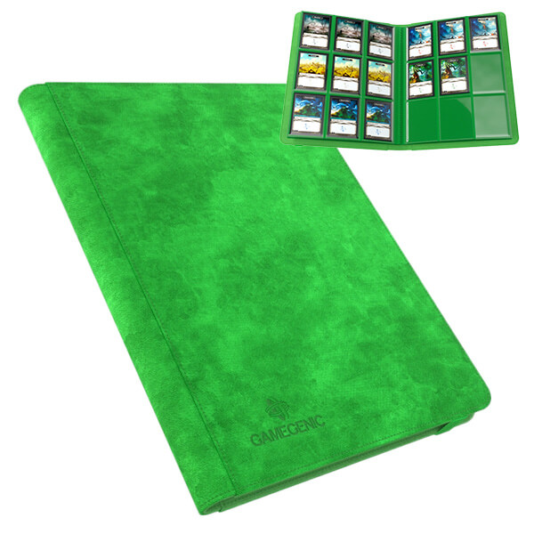 Gamegenic Prime 18-Pocket Green Card Album