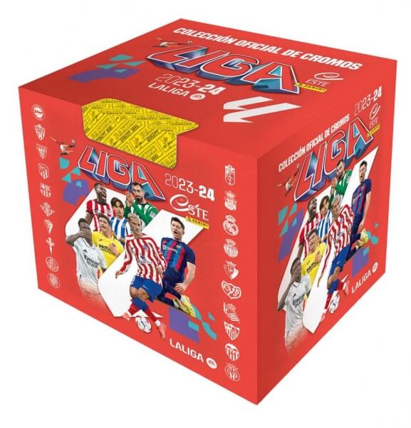 Soccer Stickers Spanish La Liga 2023/2024 - Box of 50 packs