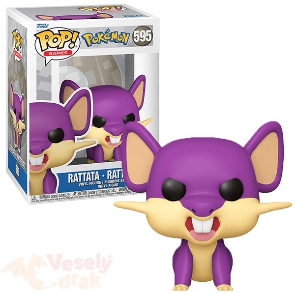 Pokémon POP! figure Rattata #595 - 9 cm