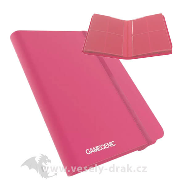 Gamegenic Casual 8-Pocket Pink Card Album