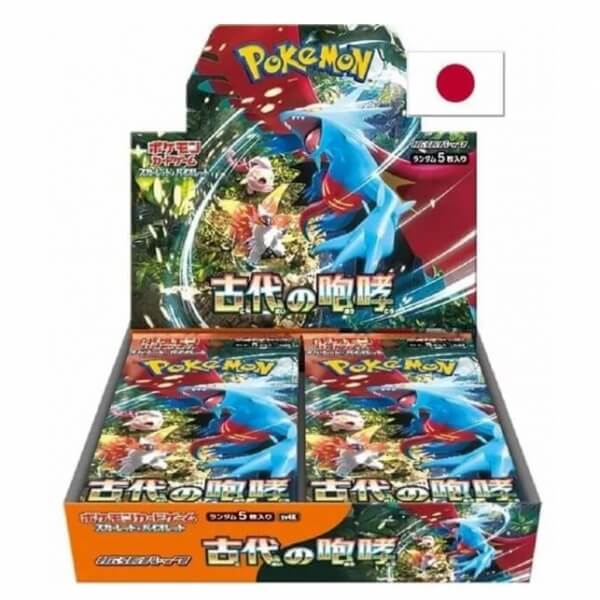 Pokémon Scarlet and Violet Ancient Roar Booster Box - Japanese