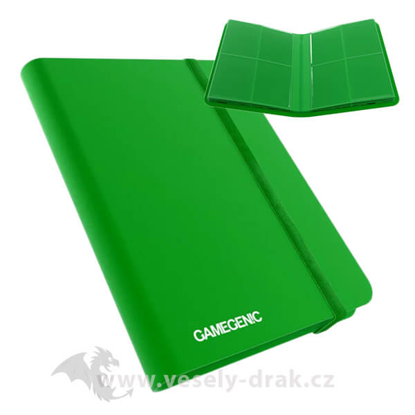 Gamegenic Casual 8-Pocket Green Card Album