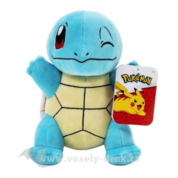 Pokémon plush winking Squirtle 20 cm