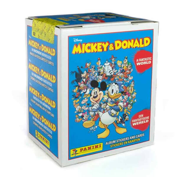 Mickey and Donald A Fantastic World - sticker box